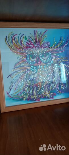Алмазная вышивка готовая работа