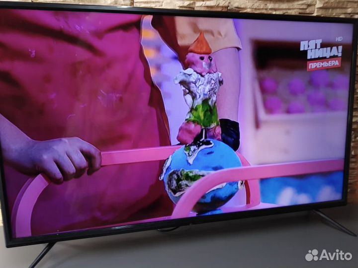 SMART TV. 107см. Android. Отл.сост