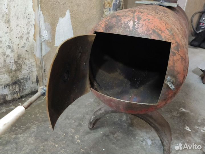 Печь буржуйка для гаража