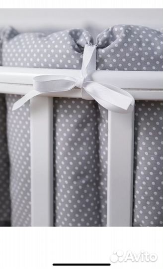 Бортики в детскую кроватку