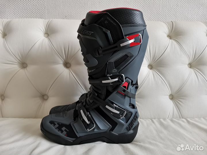 Мотоботы Leatt 5.5 FlexLock enduro Серо-черный