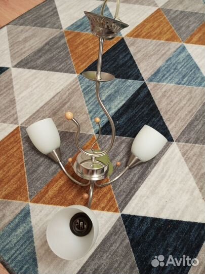 Люстра потолочная подвесная бу