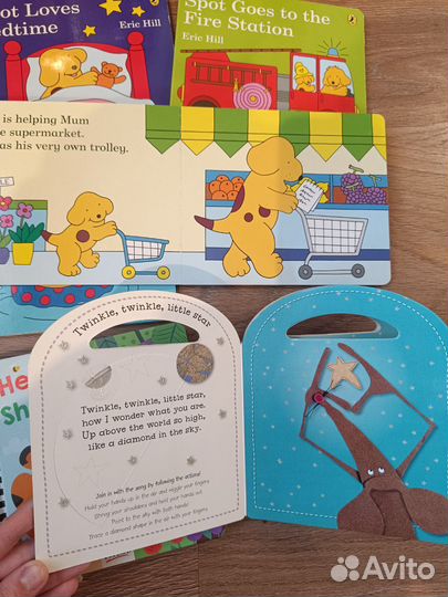 Картонные книги на английском