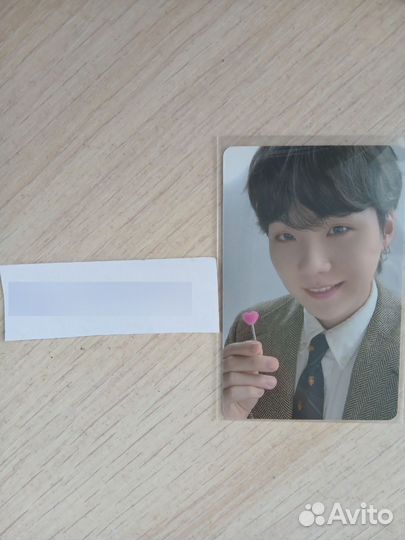 Официальная карта Юнги