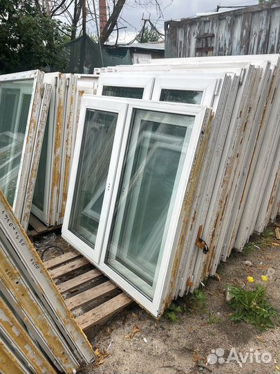 Пластиковые окна Пвх Б.У 1300х1300