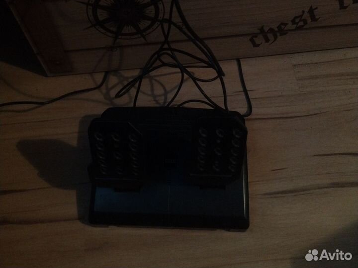 Игровой руль с педалями для ps4, ps3,pc Hori