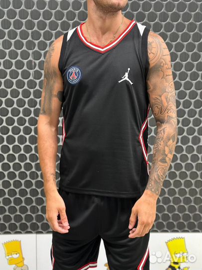 Баскетбольная джерси Air Jordan PSG