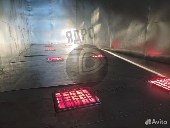 Печь порошковой покраски 33м3