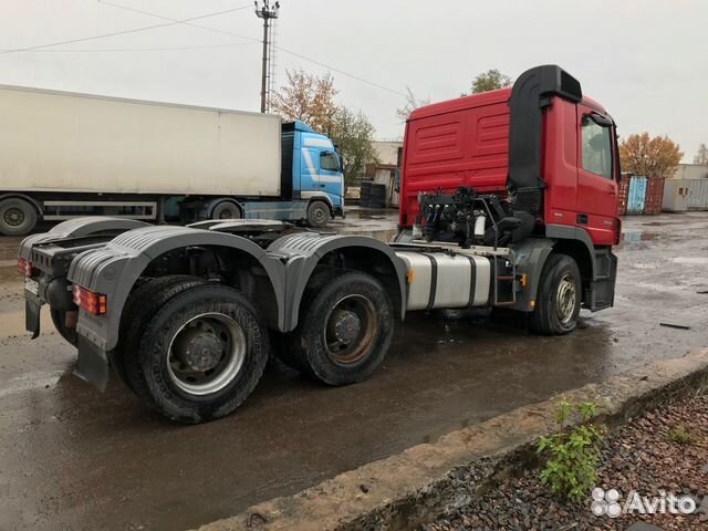 Разбираю Mercedes Actros MP3 6х4