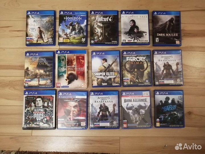 Игры диски ps4 PlayStation 4 5