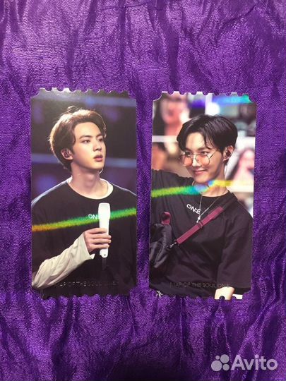 Карта BTS Map of the Soul: ONE J-Hope, Jin