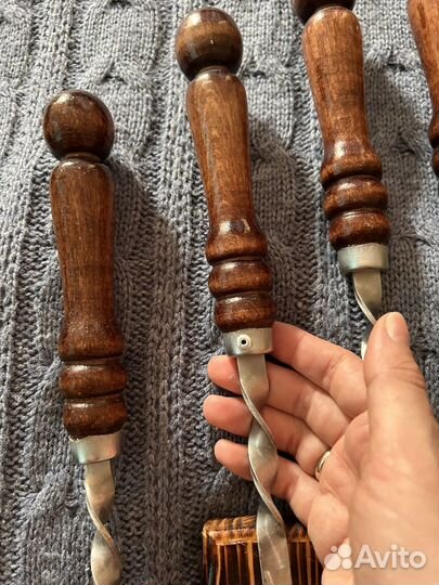 Набор шампуров Лев