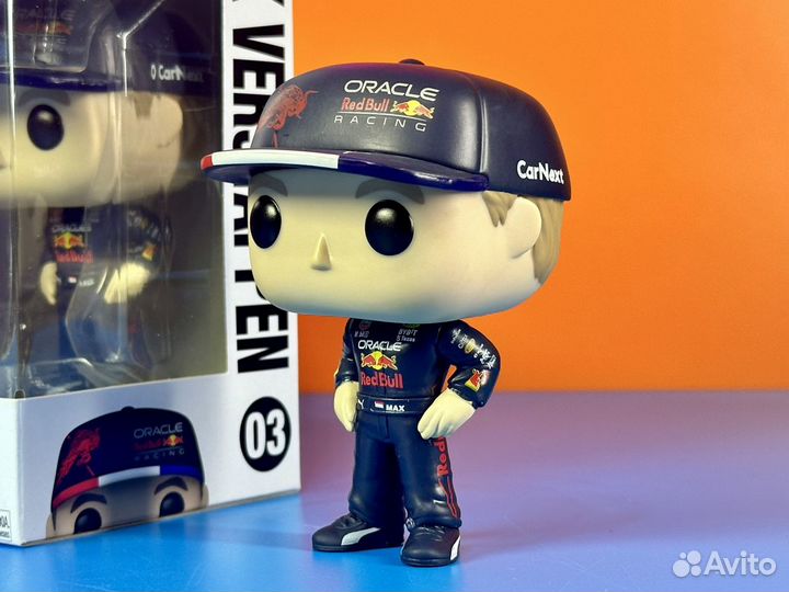 Funko Pop Racing 03 Max Verstappen F1 Red Bull