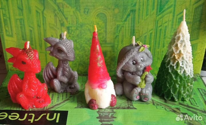 Ароматическая свеча ручной работы