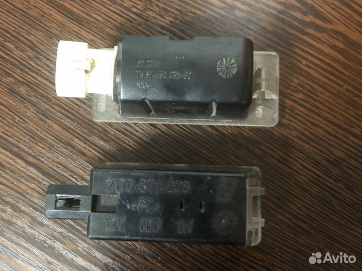 Подсветка порога и подсветка номера