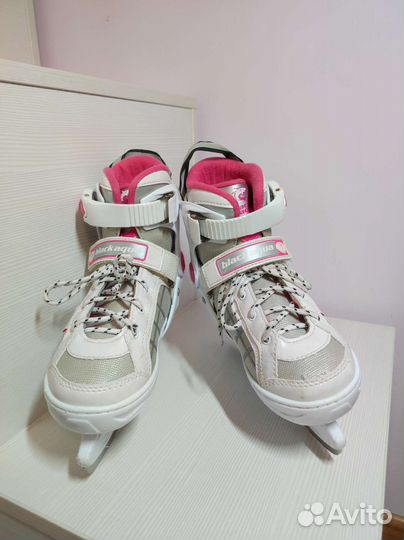 Коньки ледовые размер 33-36