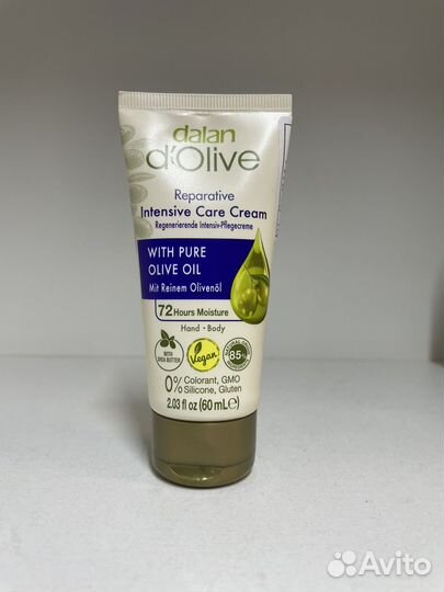 Крем для лица, тела и рук оливковый dalan Турция
