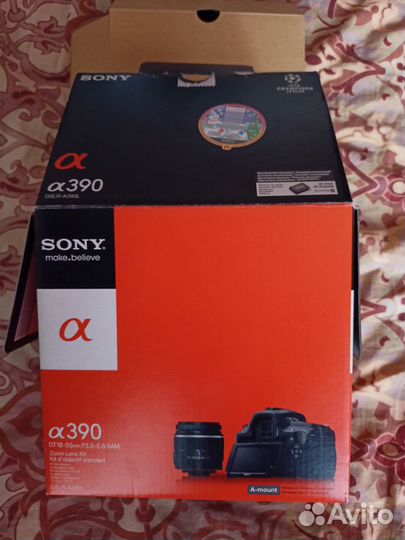 Зеркальный фотоаппарат sony