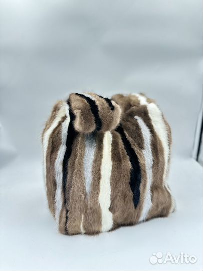 Сумка женская натуральный мех норка