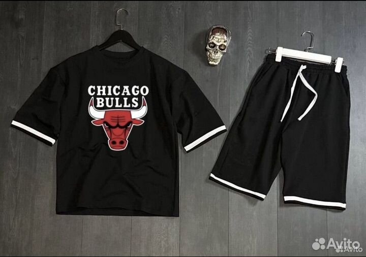 Костюм с шортами мужской Chicago Bulls
