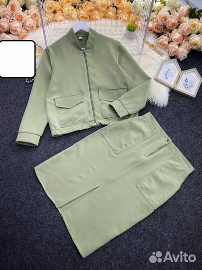 Костюм двойка 44-54р, 4 цвета