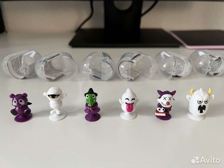 Игрушки-прилипалы из Чупа чупс (Хэллуин)