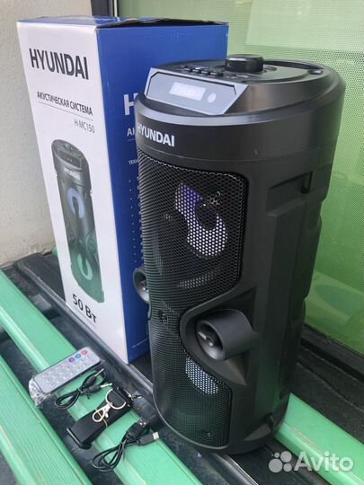 Колонка беспроводная акустика Hyundai 50 ватт