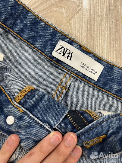 Джинсовая юбка zara