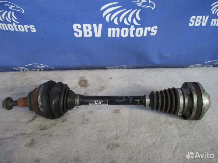 Привод передний левый Volkswagen Touran 1T3 cthc