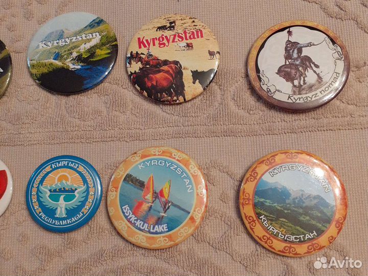 Значки магнитики