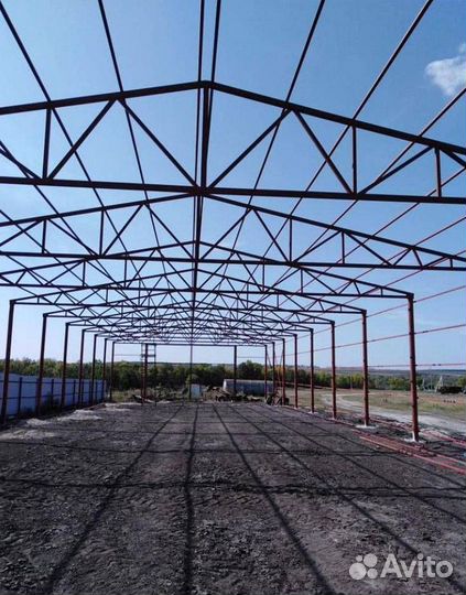 Быстровозводимые ангары, склады, навесы