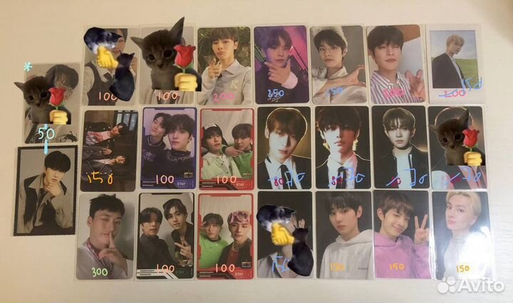 Карты stray kids enhypen