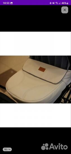 Коляска 2 в 1 эко кожа