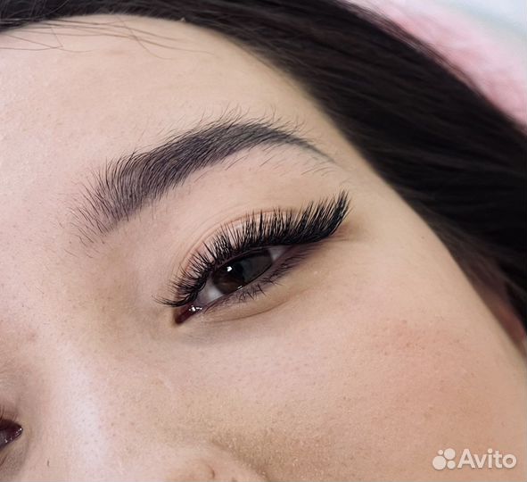 Наращивание ламинирование ресниц, брови