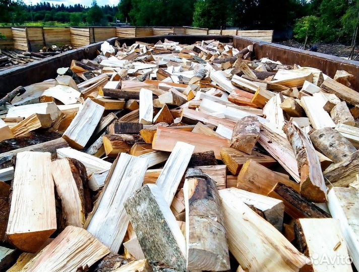 Дрова колотые