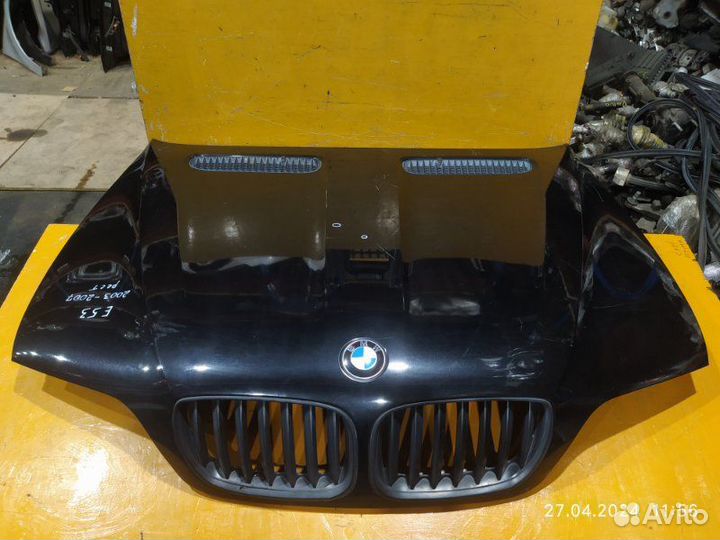 Капот Bmw X5 1 E53 2003-2007