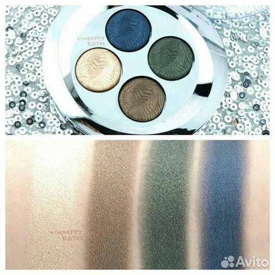 Запечённые тени для век