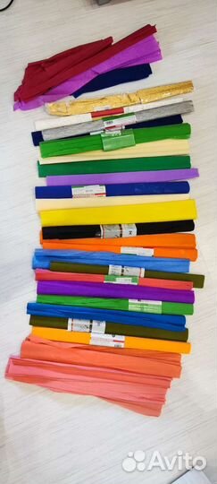 Крепированная бумага