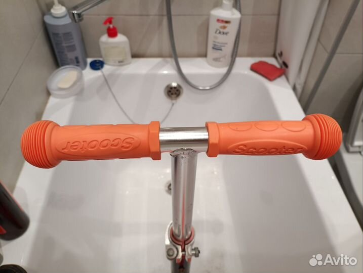 Самокат детский трехколесный бу