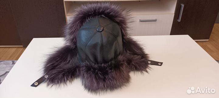 Шапка ушанка женская