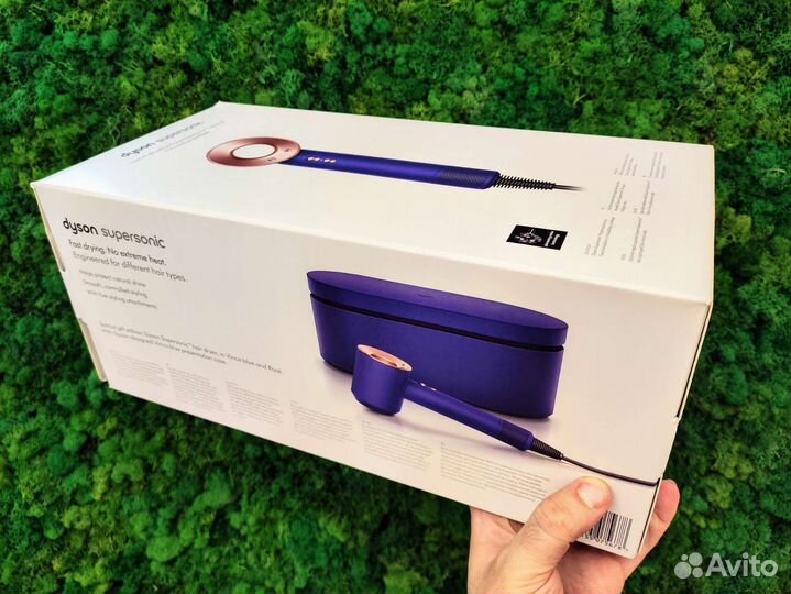 Фен Dyson Supersonic HD08(Vinca blue/Rose)