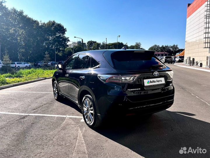 Toyota Harrier 2.5 CVT, 2016, 60 000 км