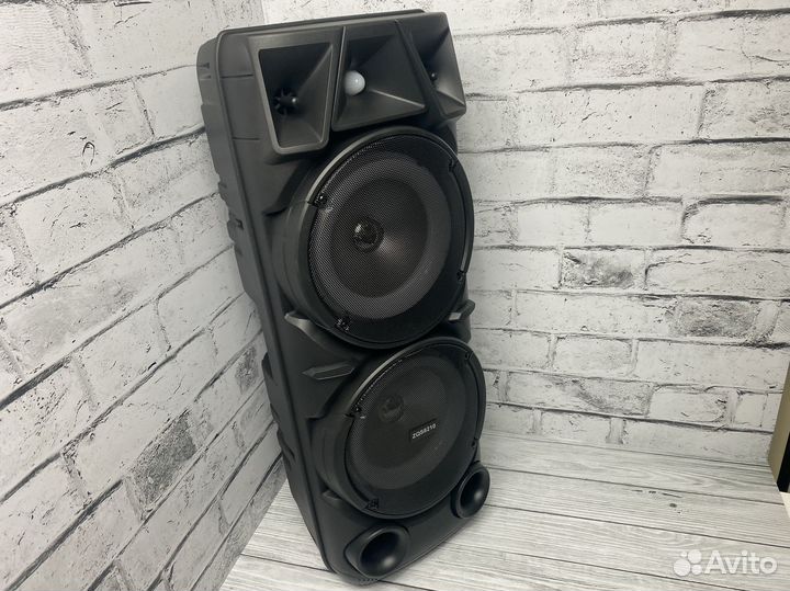 Мощная большая колонка с караоке, новая, ду