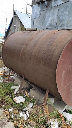 Бак для воды металлический