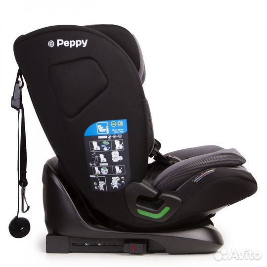 Peppy Lambo I-size isofix автокресло 9-36кг