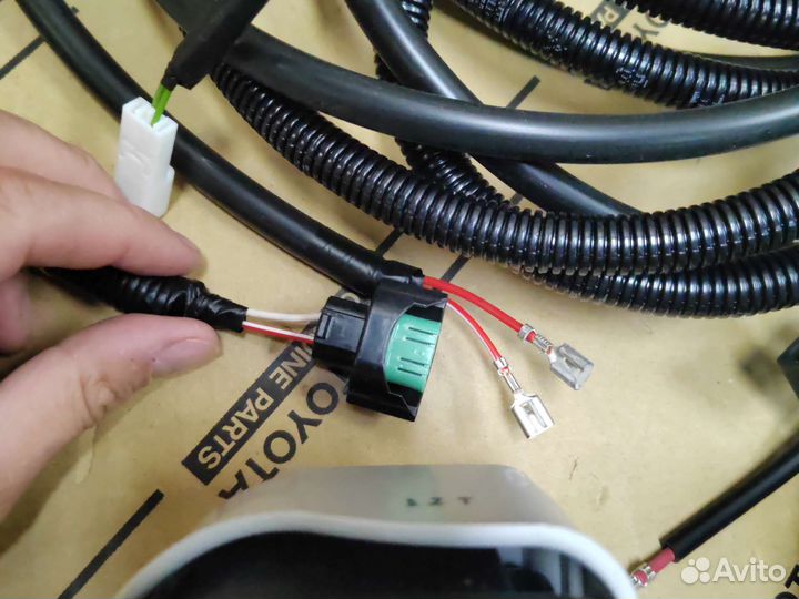 Противотуманные фары led toyota rav4 50