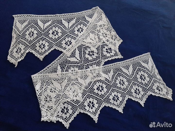 Кружево Подзоры, крючком, ручная работа