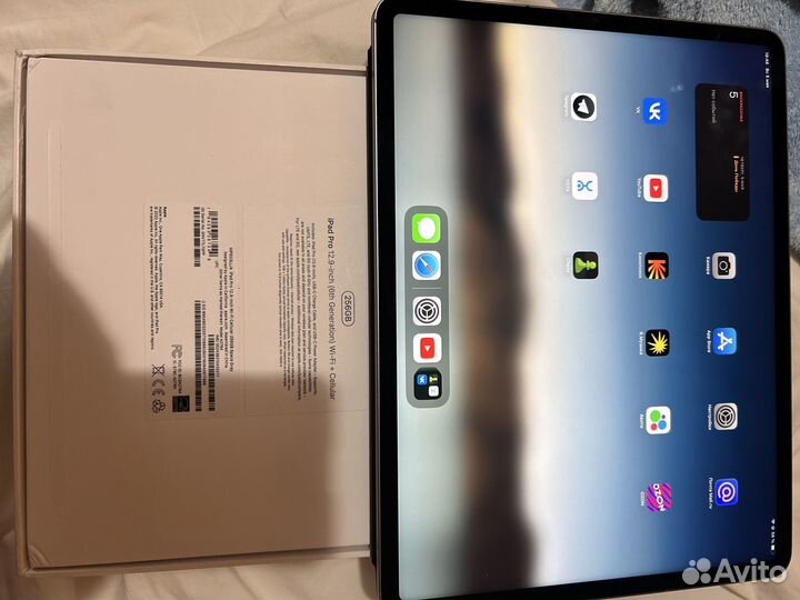 Apple iPad 12.9 2022 256 gb wifi cellular
