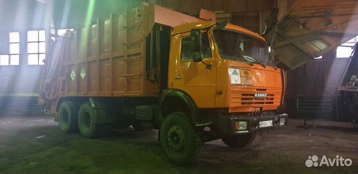 Мусоровоз на шасси Камаз