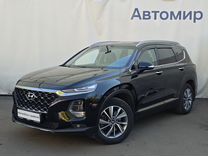 Hyundai Santa Fe 2.2 AT, 2019, 76 395 км, с пробегом, цена 3 400 000 руб.